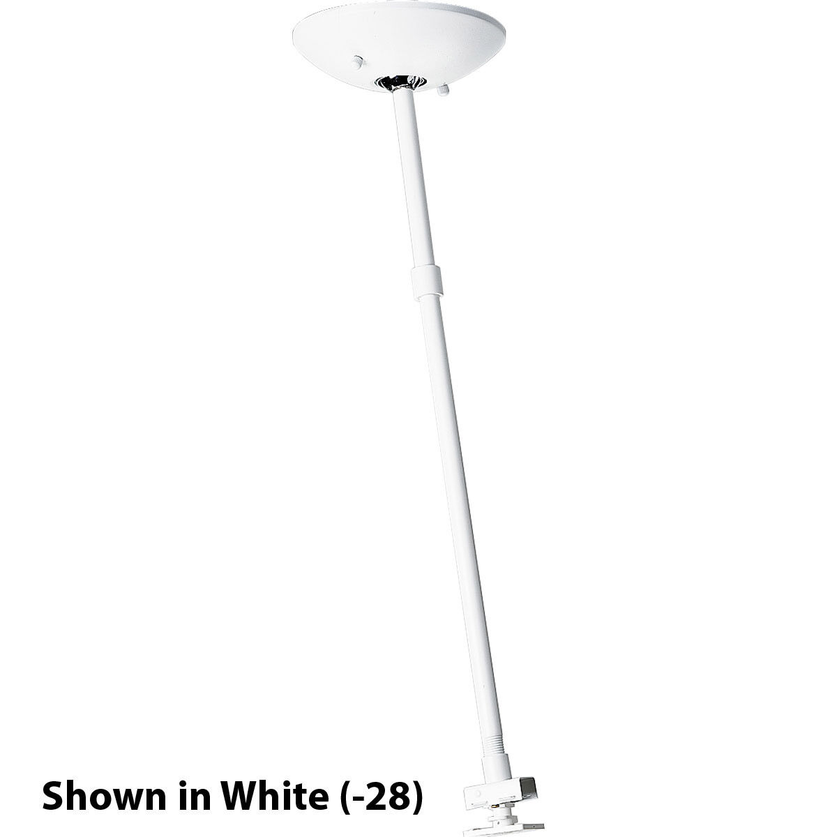 Alpha Trak 120 Black Pendant Kit with Power Feed Ceiling Light