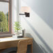 Allison 24 inch 100.00 watt Bronze Swing Arm Wall Lamp Wall Light