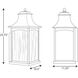Maison Outdoor Wall Lantern, Large, Design Series
