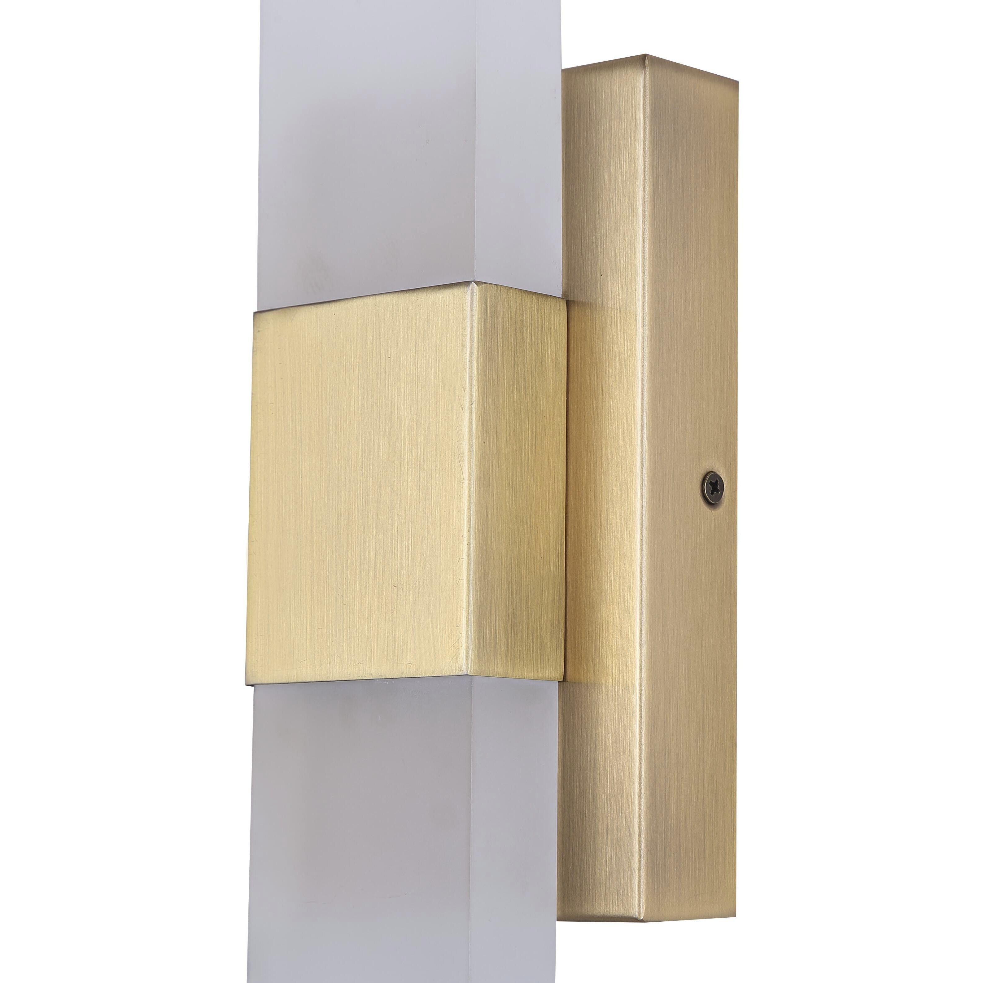 Farrow LED 4.75 inch Gold Vanity Light Wall Light