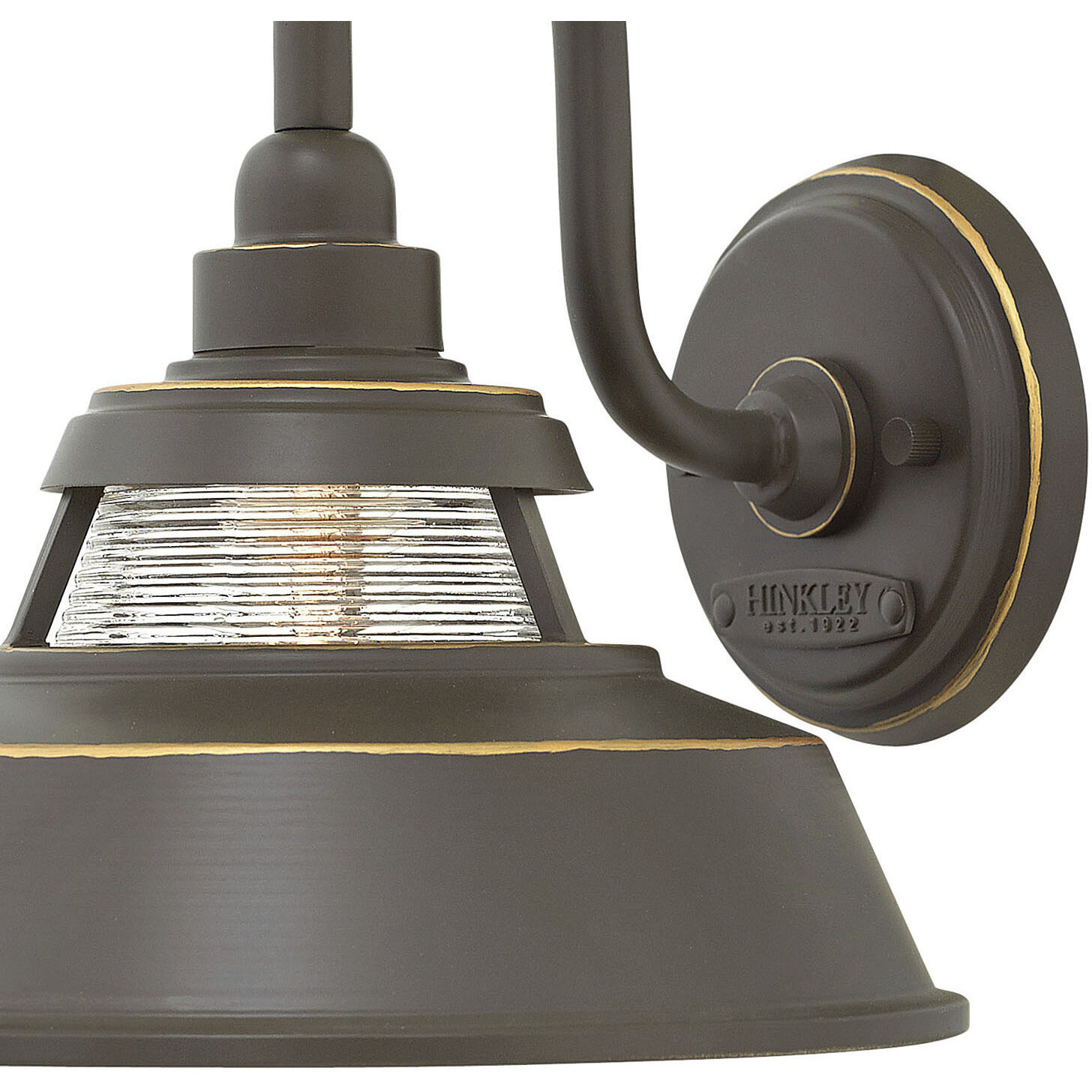 Troyer Outdoor Wall Mount Lantern in Oil Rubbed Bronze, Medium