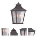 Chapel Hill 2 Light 12 inch Oil Rubbed Bronze Exterior Wall Mount