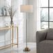 Prominence 70 inch 150.00 watt Brushed Antique Brass Floor Lamp Portable Light