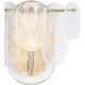 Echo 1 Light 11.75 inch Natural Brass Wall Sconce Wall Light