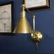 Morgan 24 inch 60.00 watt Aged Brass Task Sconce Wall Light
