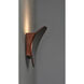 Lunaro LED 8.1 inch Bronze ADA LED Wall Sconce Wall Light