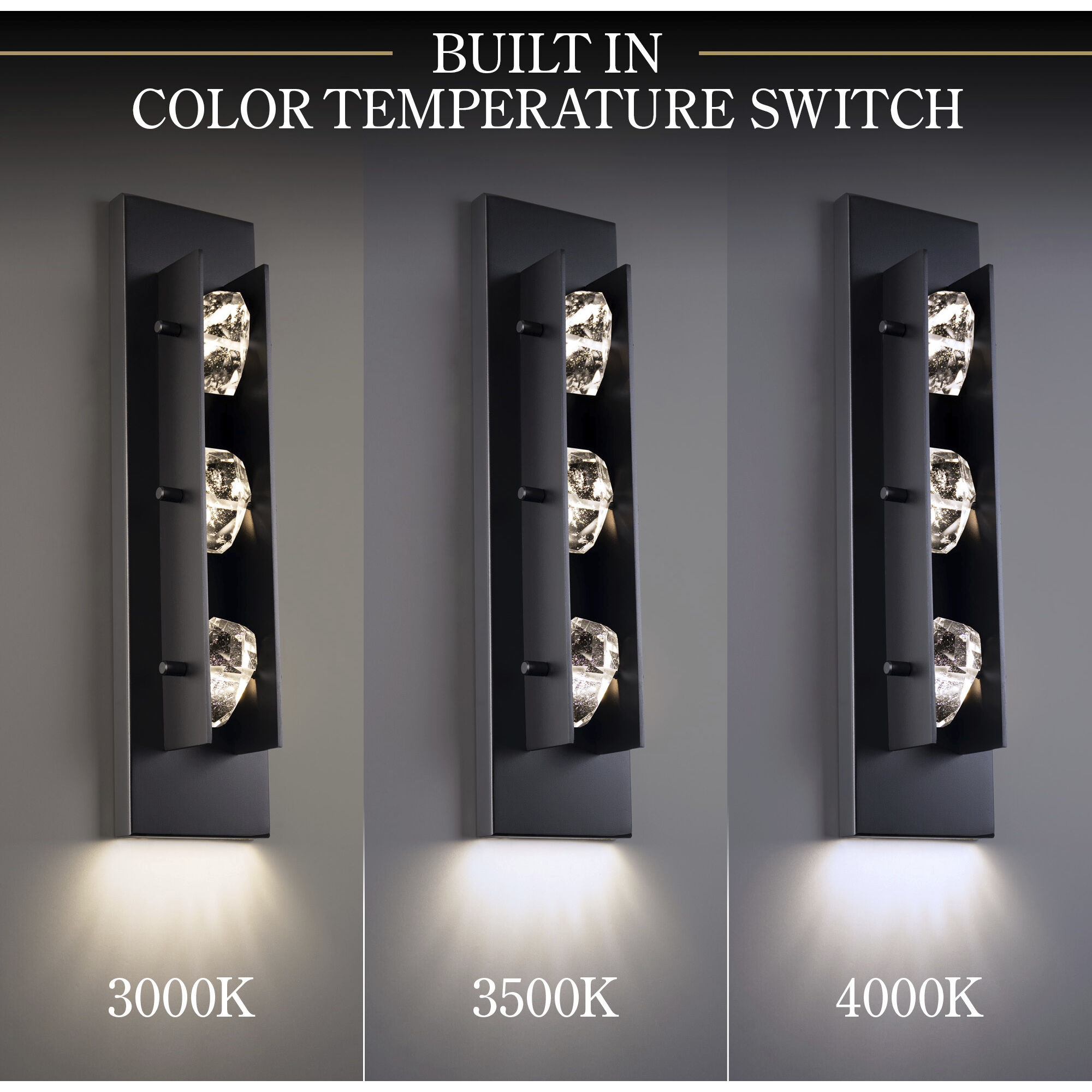 Strata LED 22 inch Black Outdoor Wall Light, Beyond