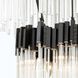 Matrix 14 Light 30 inch Matte Black and French Gold Chandelier Ceiling Light in Matte Black/French Gold