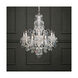 Olde World 7 Light 25 inch Silver Chandelier Ceiling Light in Polished Silver, Olde World Spectra