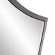 Gentry 41 X 29 inch Graphite Wall Mirror