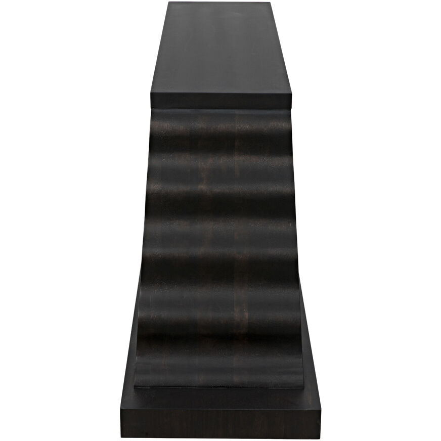 Aurora 72 X 18 inch Ebony Walnut Console