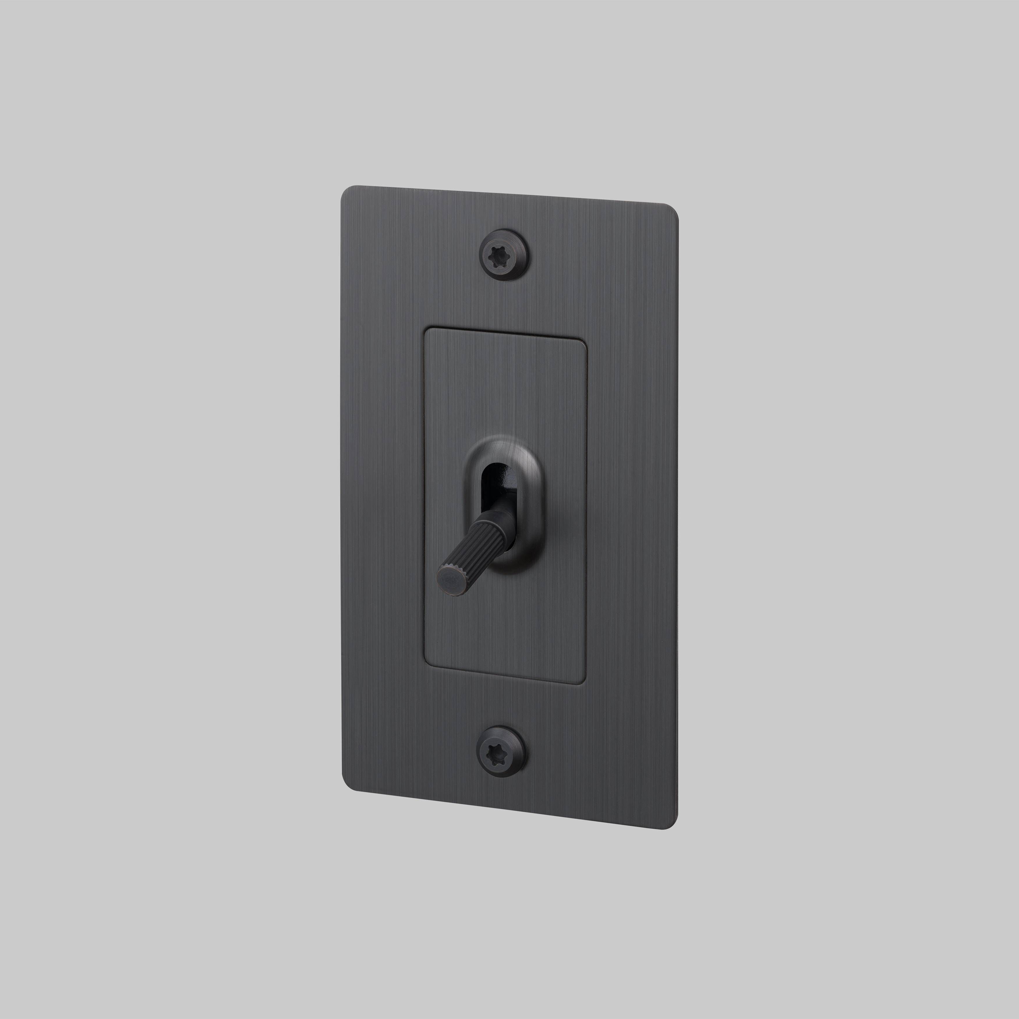 1G Toggle 120-277 Smoked Bronze Light Switch