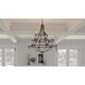 Shire 15 Light 43 inch Rustic Black Chandelier Ceiling Light