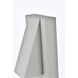 Raine 13 inch Silver Outdoor Wall Light