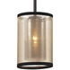 Diffusion 1 Light 6 inch Oil Rubbed Bronze Mini Pendant Ceiling Light