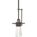 Erlenmeyer 1 Light 4 inch Dark Smoke Mini Pendant Ceiling Light - Open Box