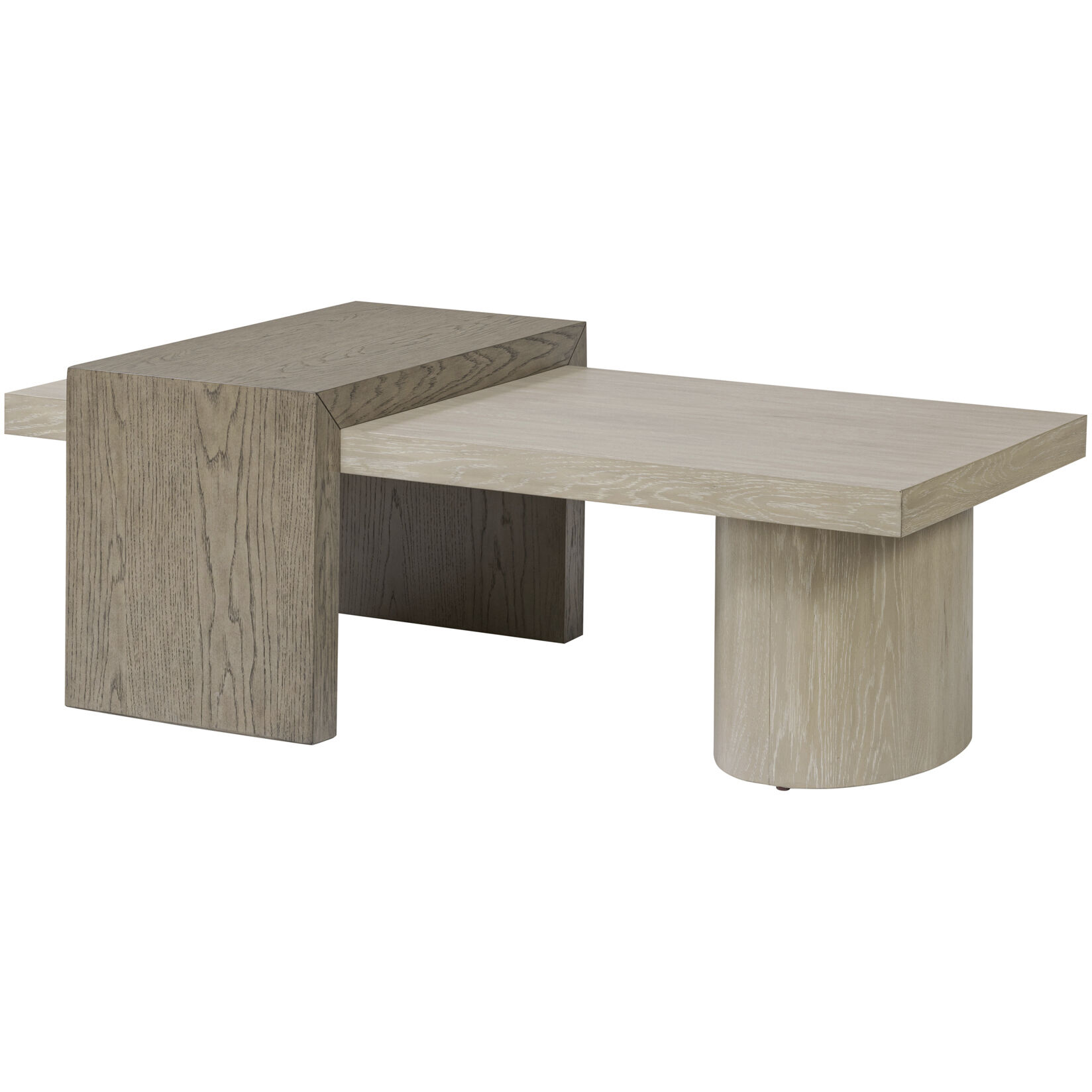 Westwood 54 X 29 inch Toasted Oak with Ash Blonde Coffee Table