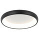 Maverick LED 11.88 inch Matte Black Flush Mount Ceiling Light