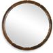 Auger 44.75 X 44.75 inch Aged Rust Bronze Mirror