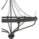 Merlin 6 Light 24.75 inch Rustic Iron Chandelier Ceiling Light