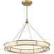Velaris LED 36.25 inch Legacy Brass Pendant Ceiling Light