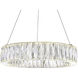 Juno LED 20 inch Chrome Chandelier Ceiling Light