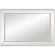 Gemma 47 X 31 inch Beaded Glass Trim Wall Mirror