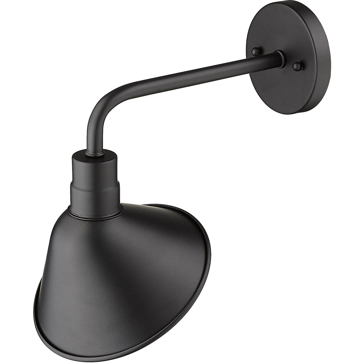 Fuller 1 Light 13 inch Matte Black Exterior Wall Mount