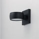 Modular LED 5 inch Black Outdoor Wall Sconce