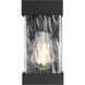 Thompson 1 Light 9 inch Black Outdoor Wall Sconce