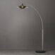 Rancho Mirage 87 inch 9 watt Satin Nickel Arc Floor Lamp Portable Light