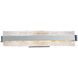 Ripple LED 4.75 inch Polished Chrome Bath Vanity Wall Light
