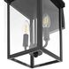 Riggs 2 Light 18 inch Black Outdoor Wall Sconce