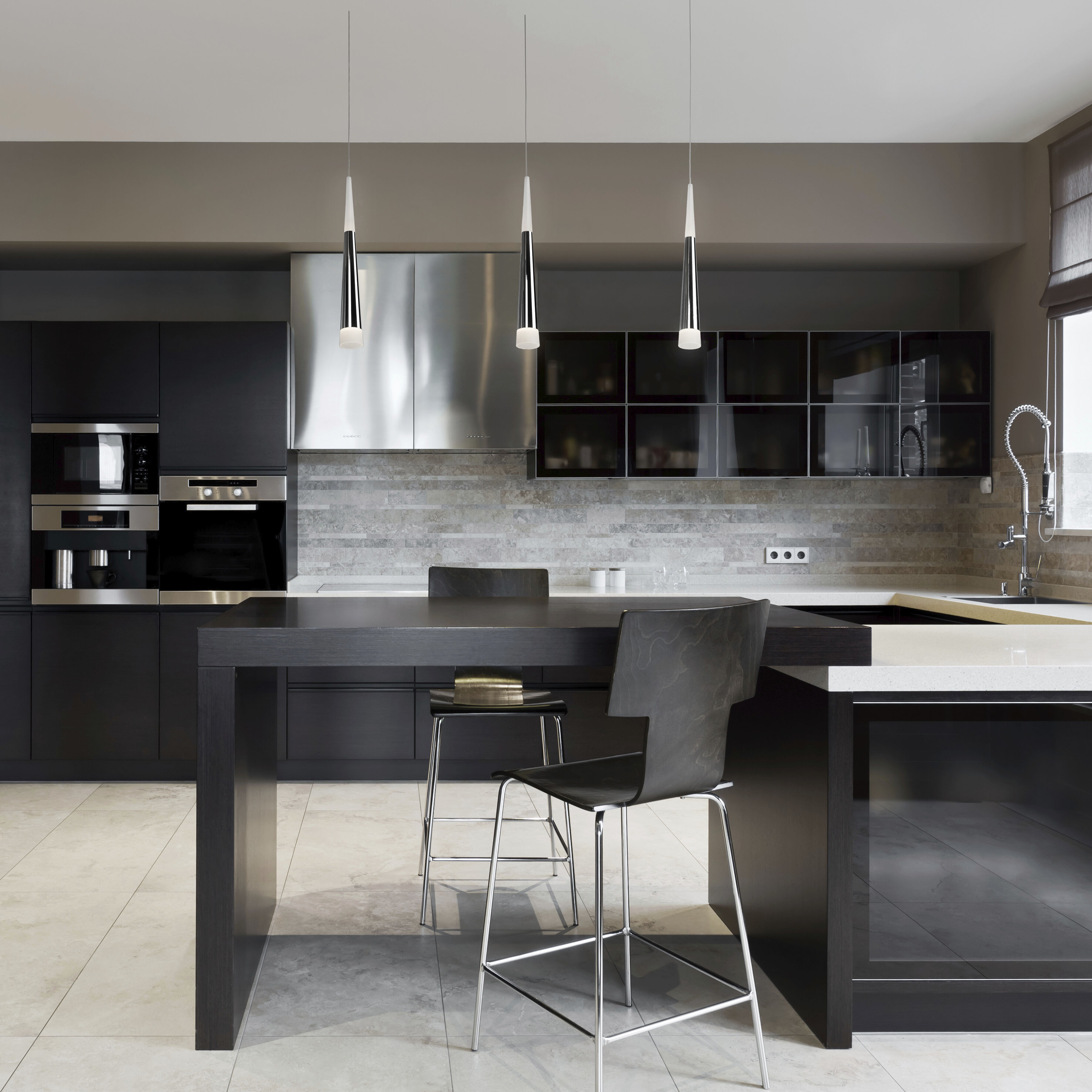 Ultra Pendant Ceiling Light in Chrome