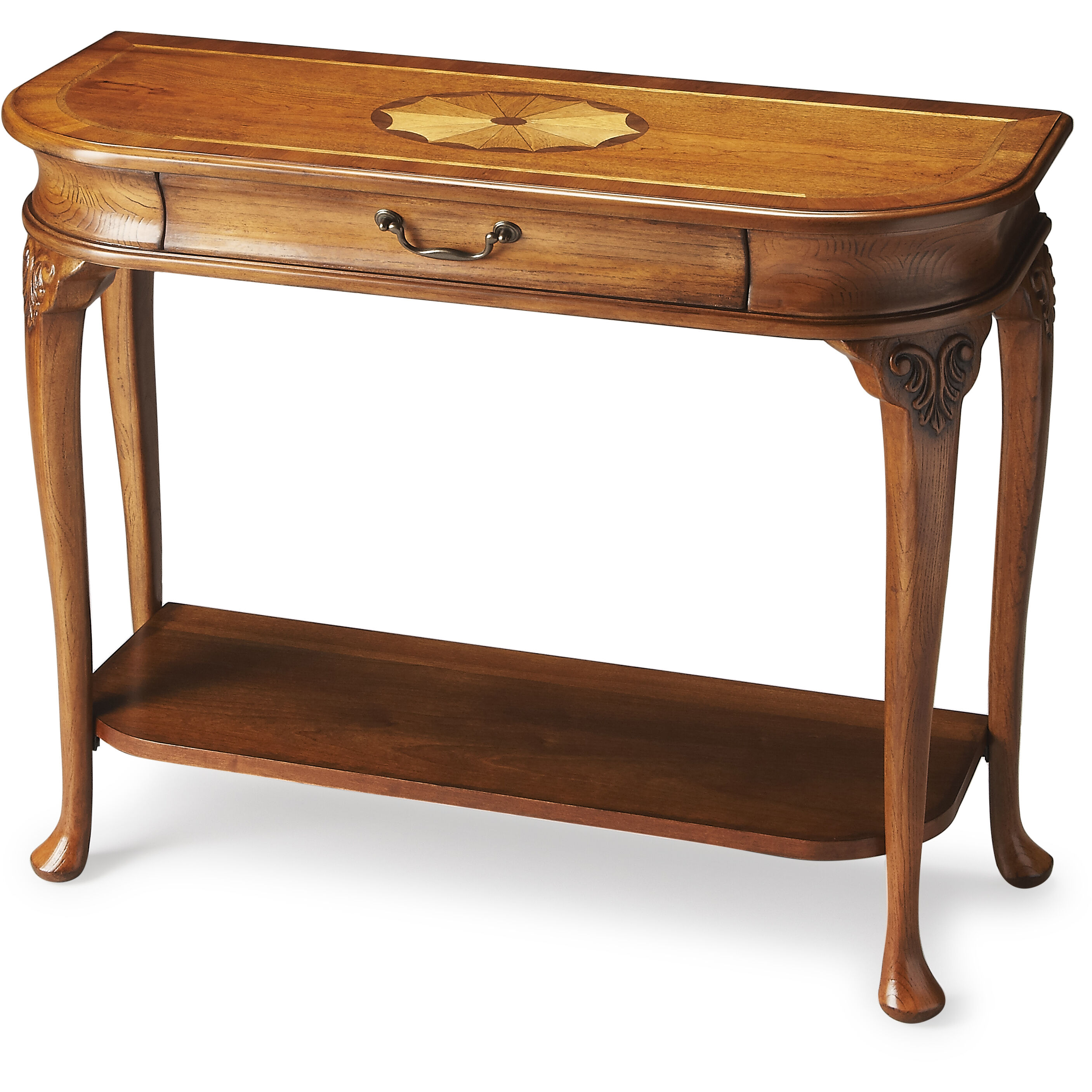 Masterpiece Ridgeland  36 X 14 inch Olive Ash Burl Console/Sofa Table