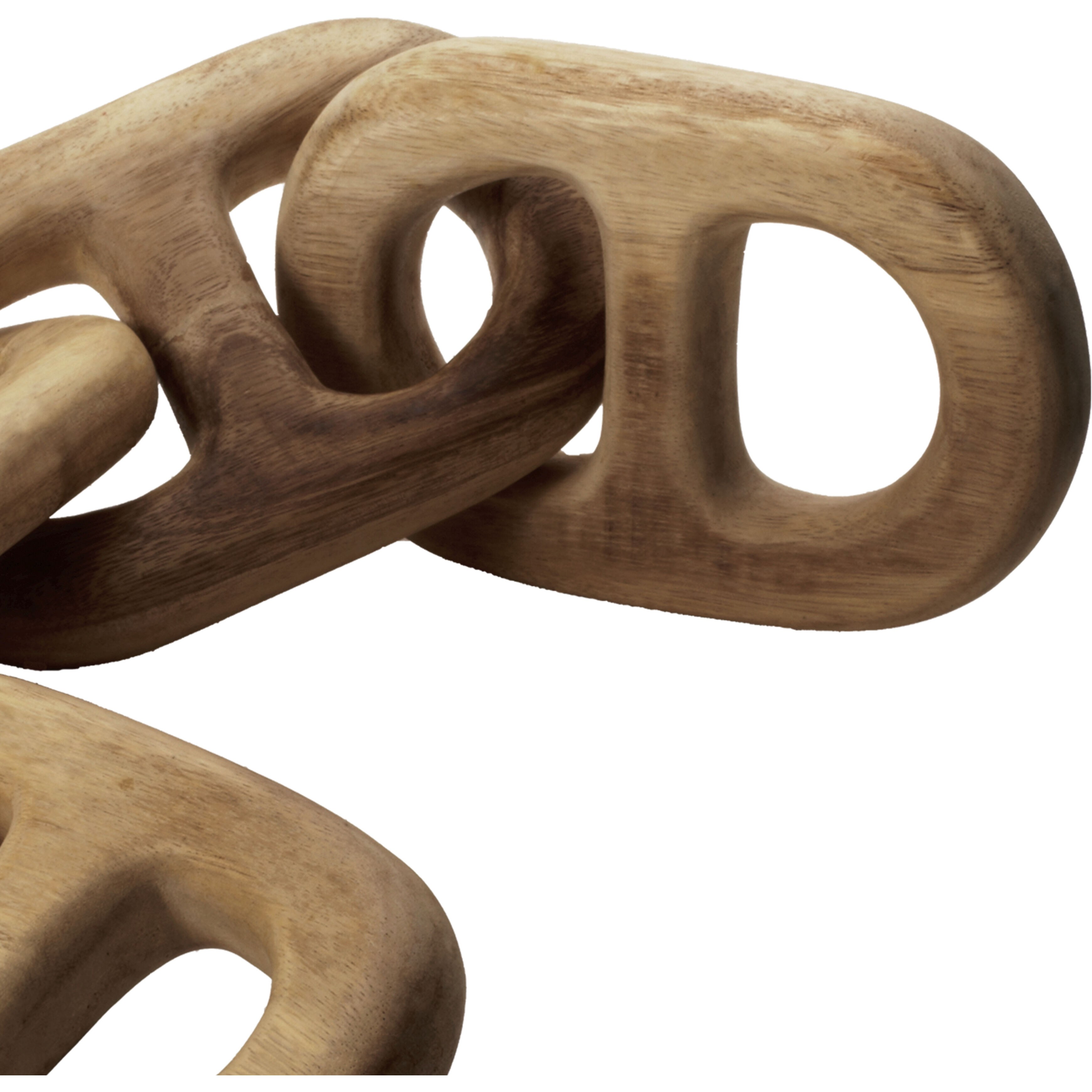 Chain Link Natural Decorative Object