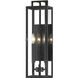 Knoll Road 2 Light 22.88 inch Coal Outdoor Wall Mount, Great Outdoors