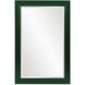 Avery 42 X 28 inch Hunter Green Mirror