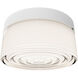 Tuck LED 5.38 inch Black Outdoor Flush Mount