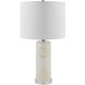 Falaise 24.25 inch 100 watt Polished and Burnished and Plated Accent Table Lamp Portable Light