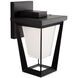 Waterbury LED 9.06 inch Black Outdoor Wall Light, Coach Light