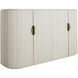 Isadora Brushed Brass / Sesame White Cabinet