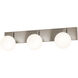 Metropolitan 3 Light 30 inch Satin Nickel Vanity Light Wall Light