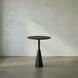 Hiro 24.5 X 17 inch Matte Black Side Table