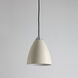 Joel 1 Light 6.77 inch Cream Interior Pendant Light Ceiling Light