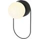 Silas 1 Light 12 inch Black Outdoor Wall Sconce
