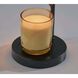 Ivy 14.75 inch 50 watt Black Candlewarmer Lamp Portable Light, Simplee Adesso