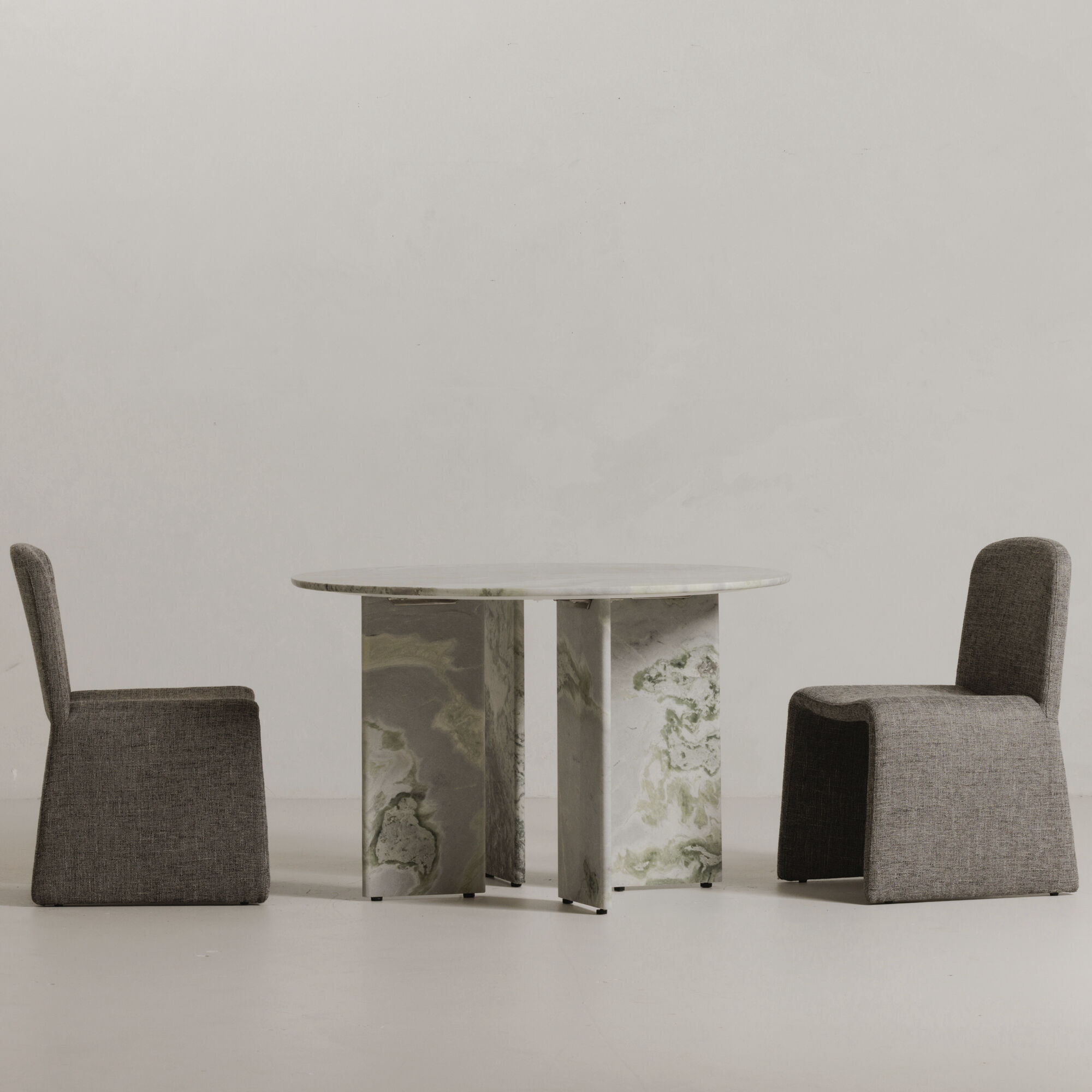 Celia 48 X 48 inch Green Dining Table, Round