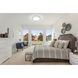 Kawan LED 16 inch Brushed Nickel Flush Mount Ceiling Light