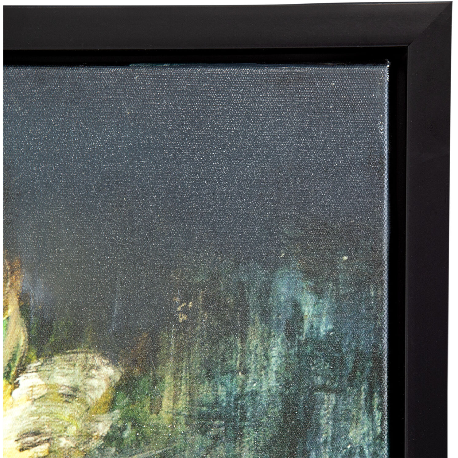 Floral Green/Cream/Black Wall Art